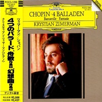 Deutsche Grammophon Japan : Zimerman - Chopin Ballades, Fantasie